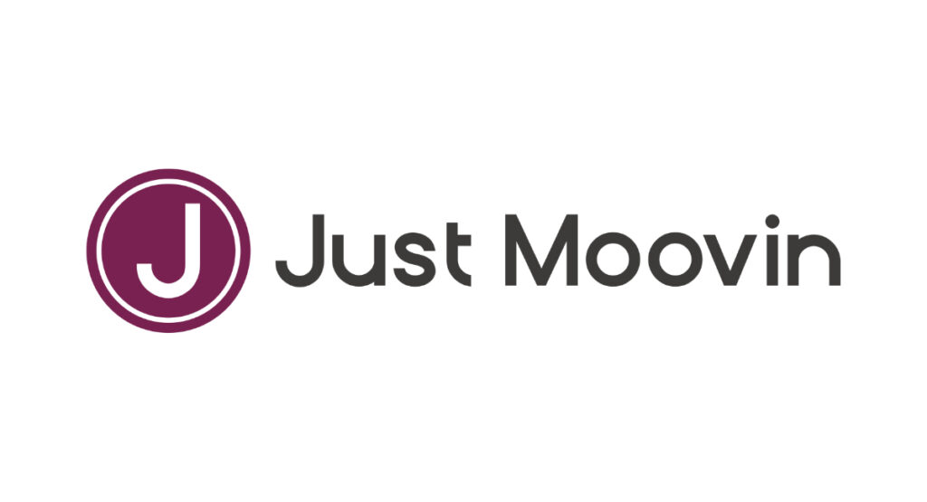 Just Moovin logo